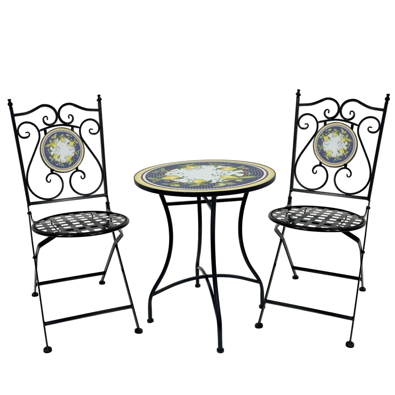 Molto Bene Lemon Table and Two Chairs