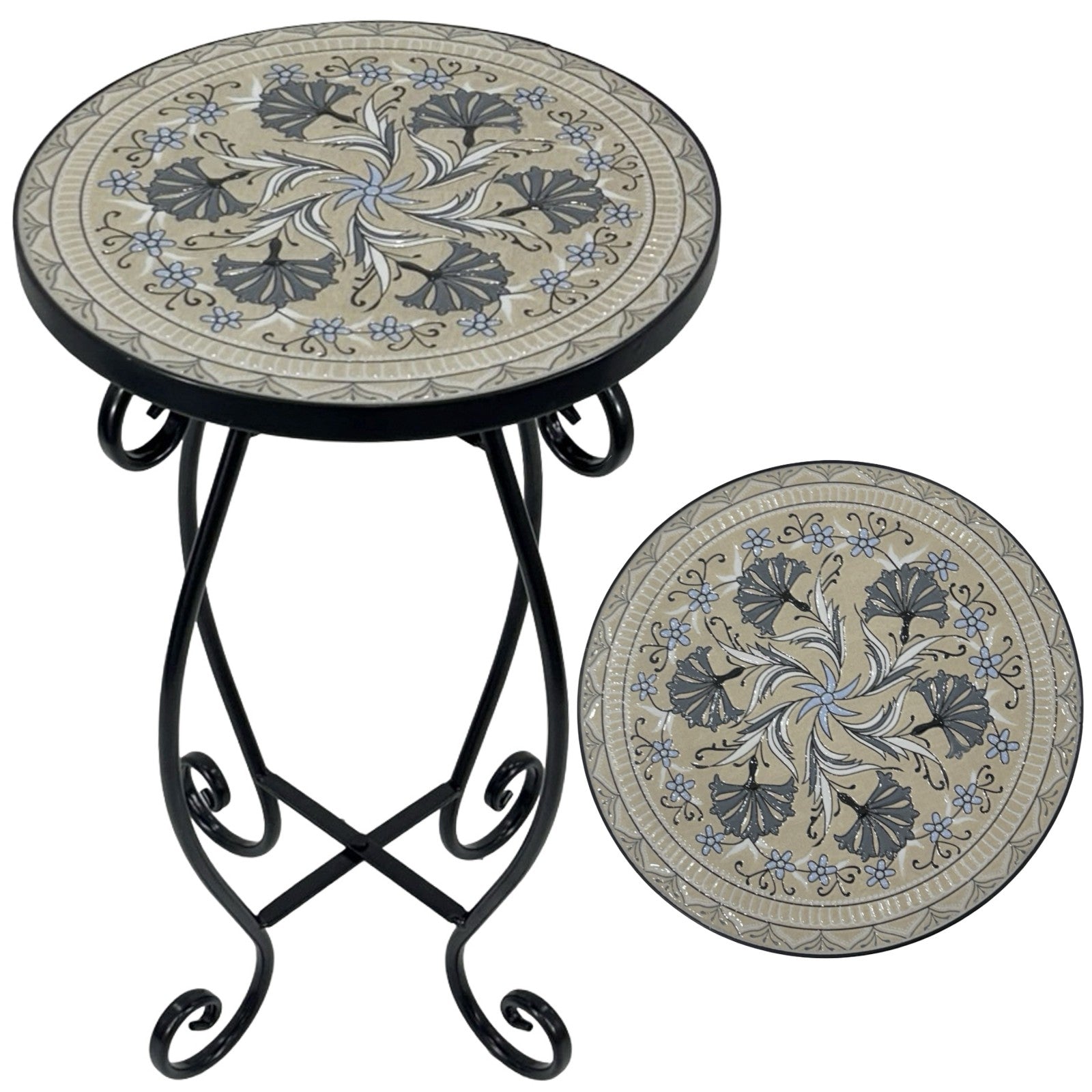 Floreale Mosaic Plant Stand