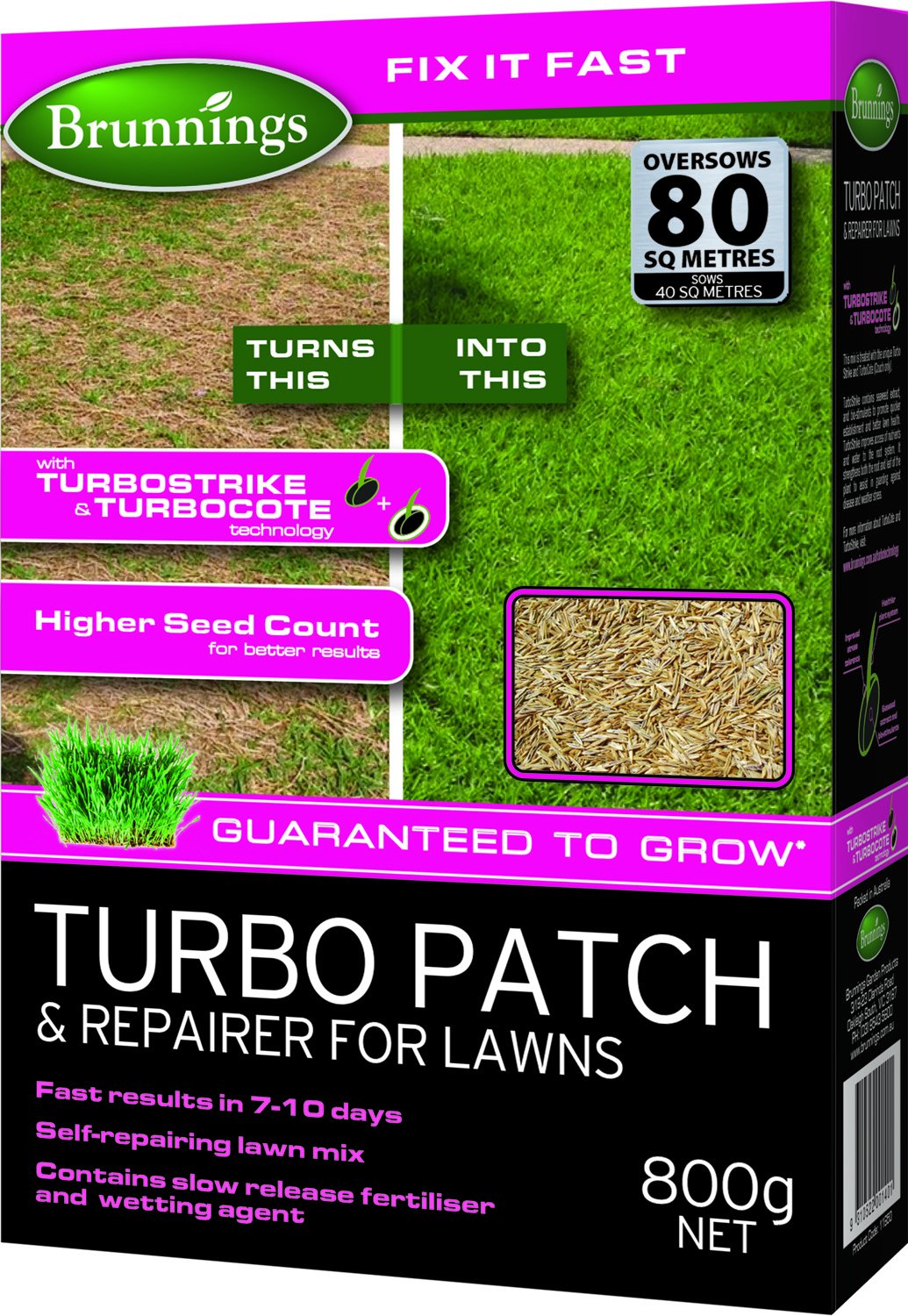 Tuffpatch Turbo Turbo Patch Repair Lawns
