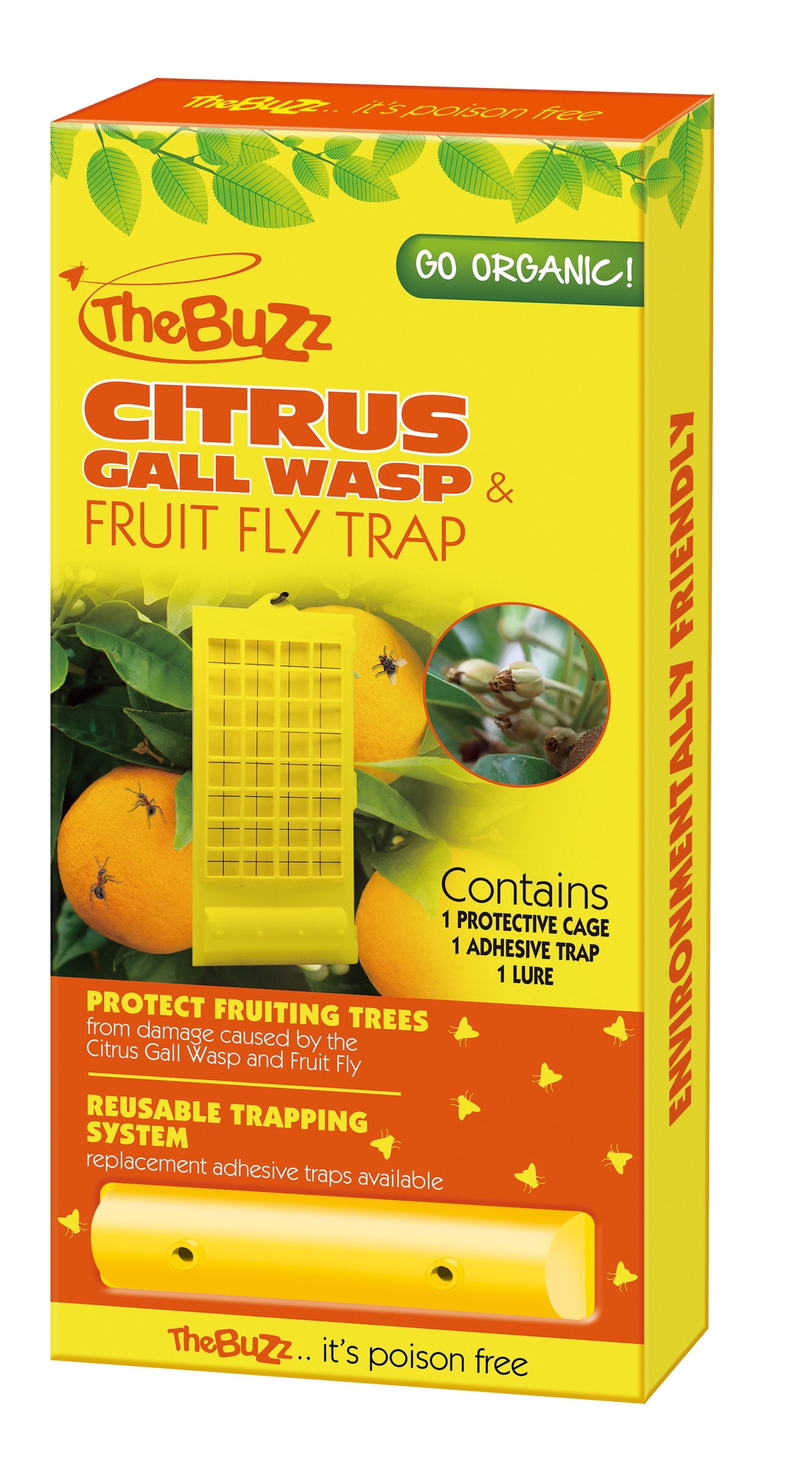 TheBuzz Citrus Gall Wasp And Fruit Fly Trap