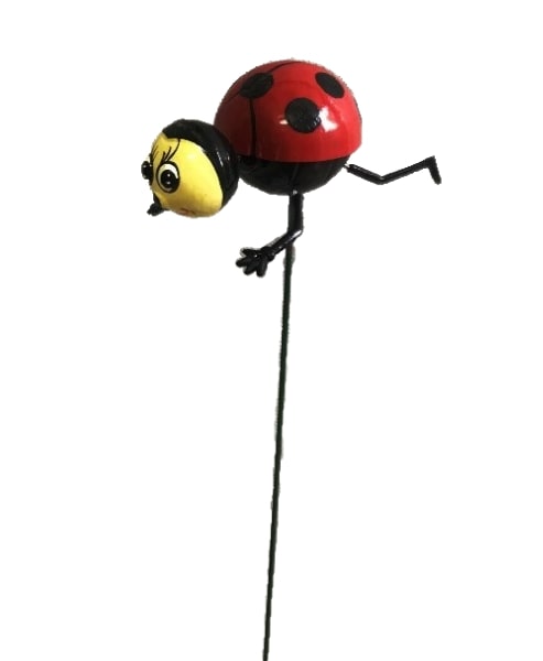 Lady Bug Garden Stake