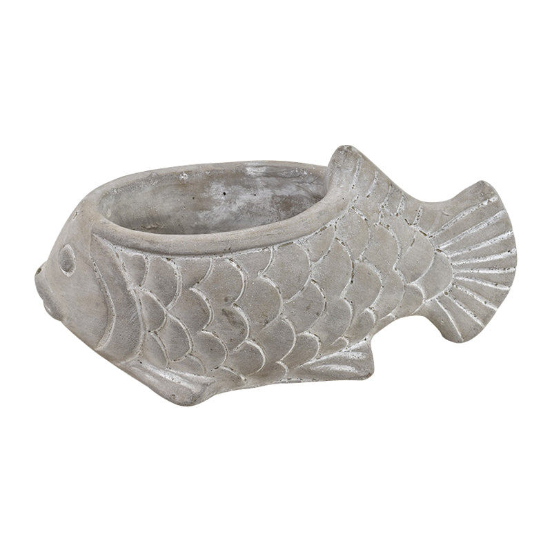 Fifi Fish Ceramic Planter