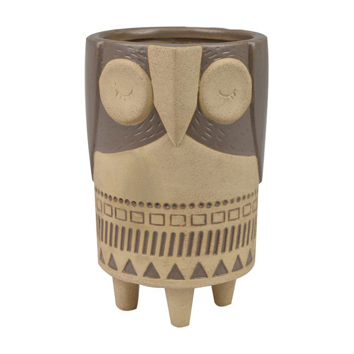 Odette Owl Ceramic Pot