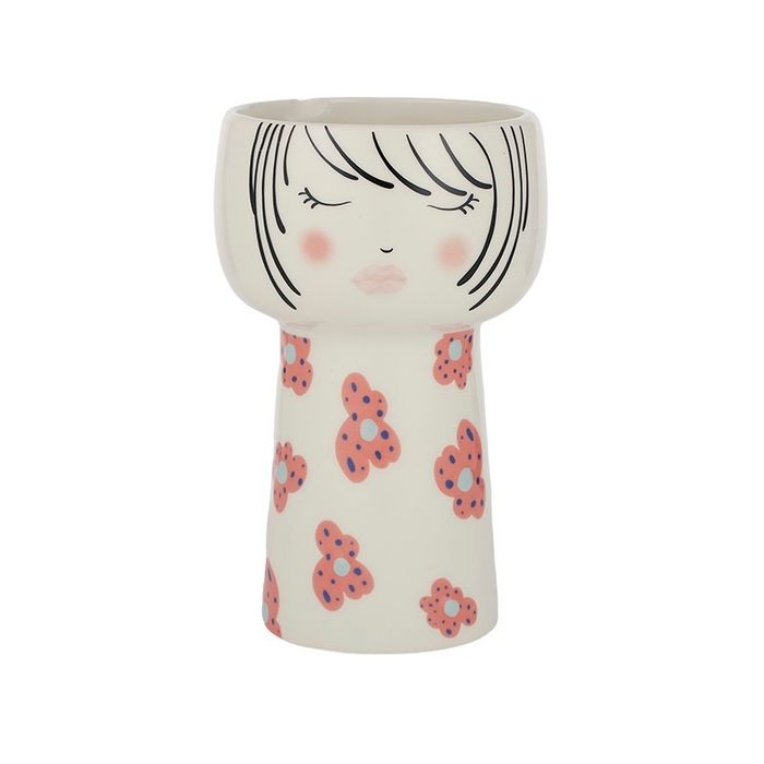 Lacey Ceramic Vase Planter