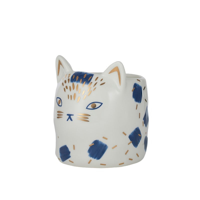 Ally Cat Ceramic Planter