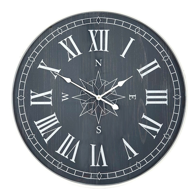 Navigate Metal Clock