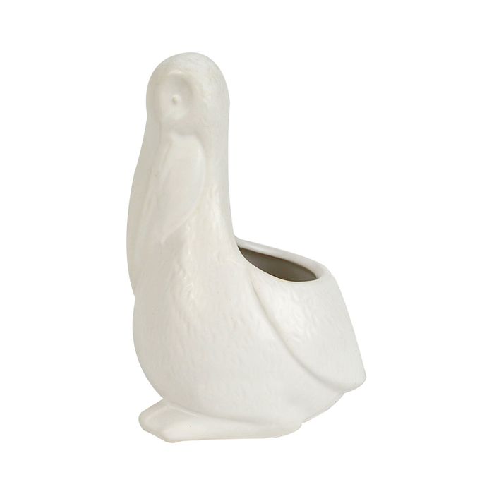 Percy Pelican Ceramic Planter
