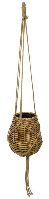 Rattan Bulb Hanging Basket