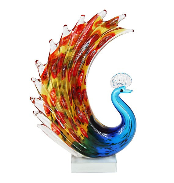 Peacock Dancing - Multicolour
