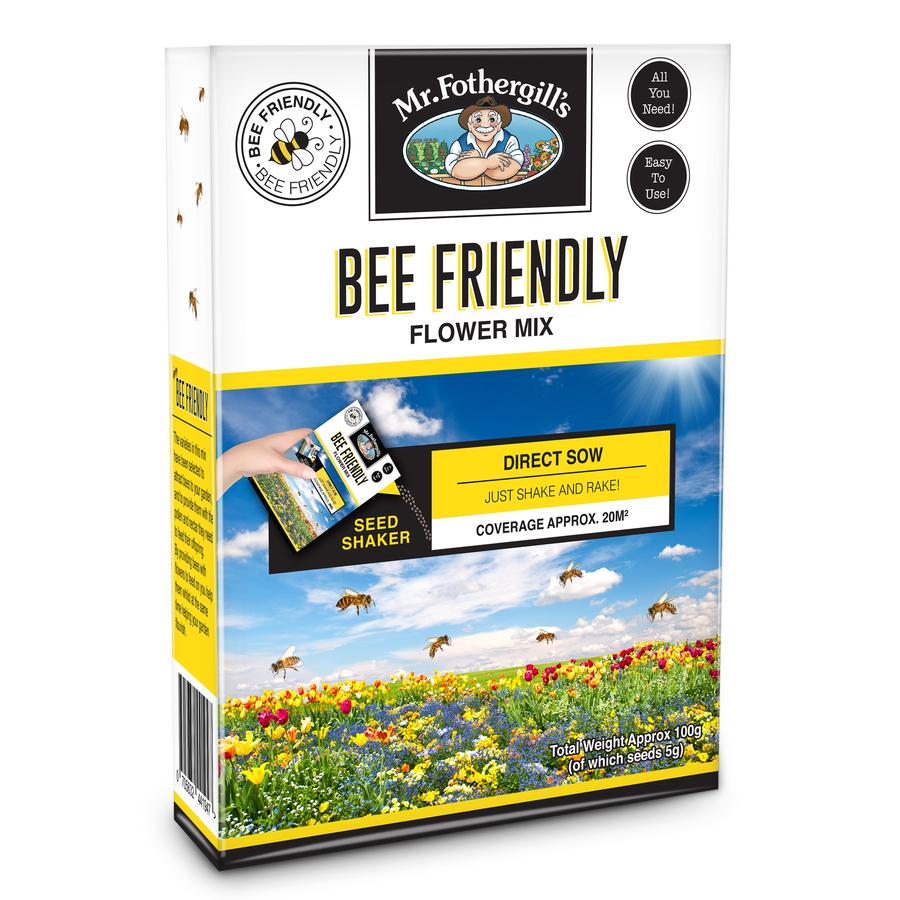 Seed Shaker Box Friendly Bee Mix