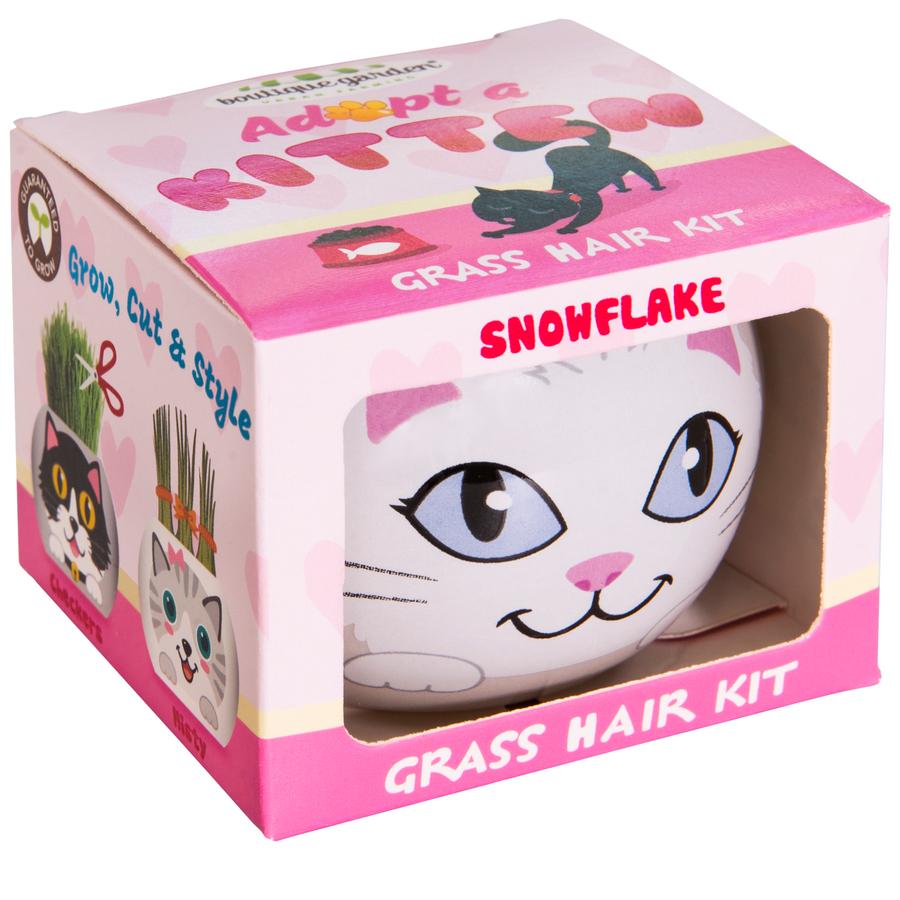 Grass Hair Kit Kitten Snowflake