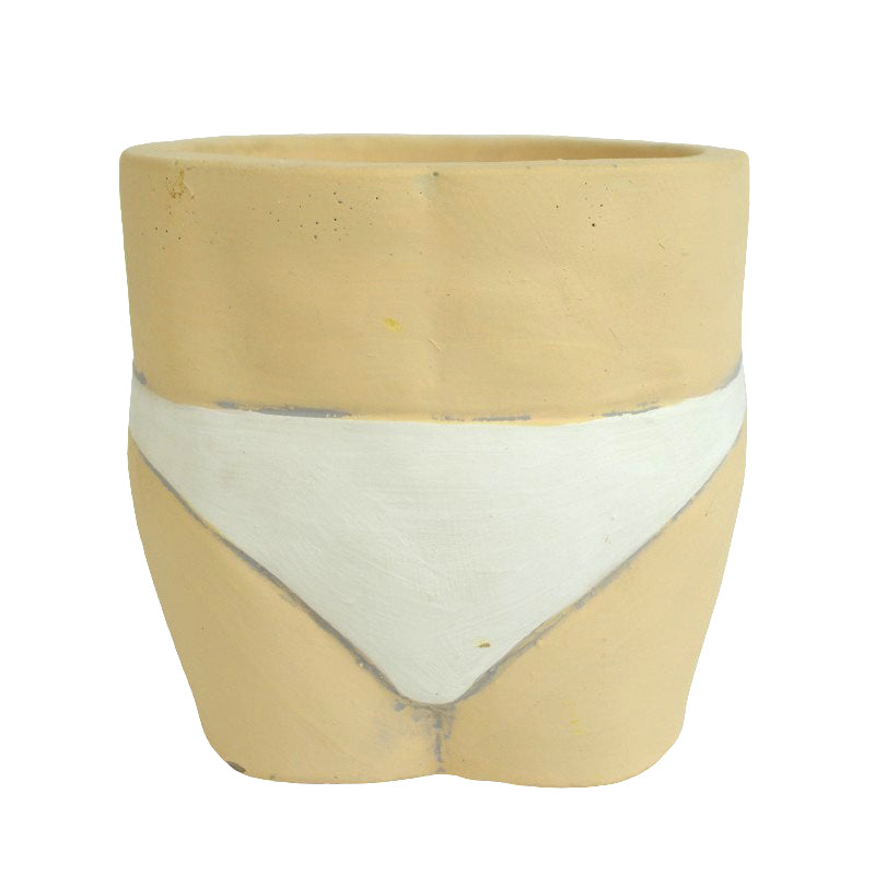 Knickers Cement Pot