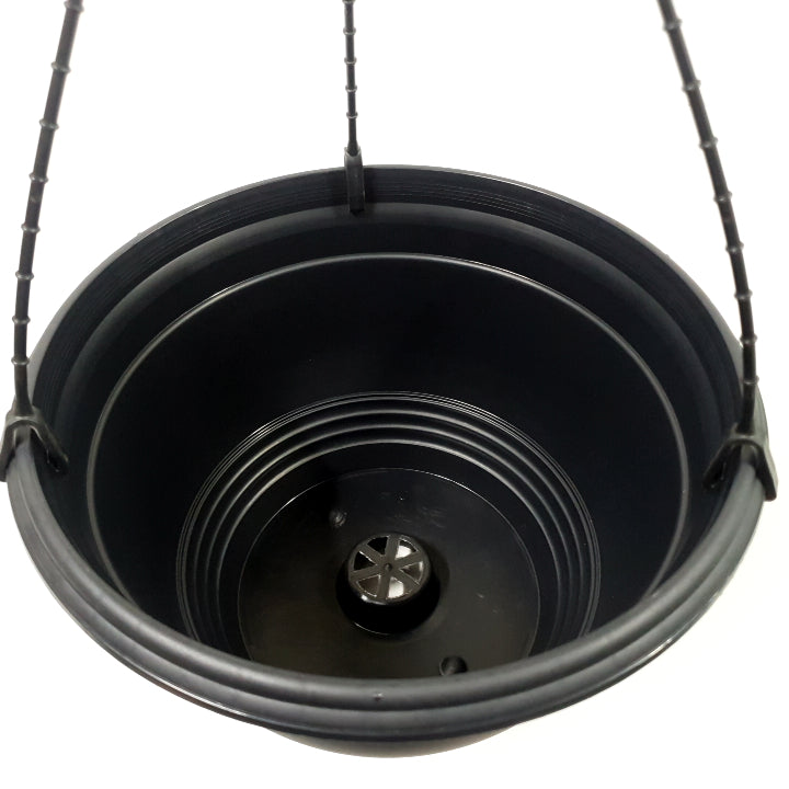 Plastic Hanging Basket Saucerless Terracotta