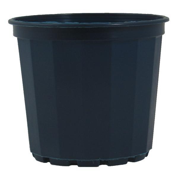 Plastic Pot Squat Black