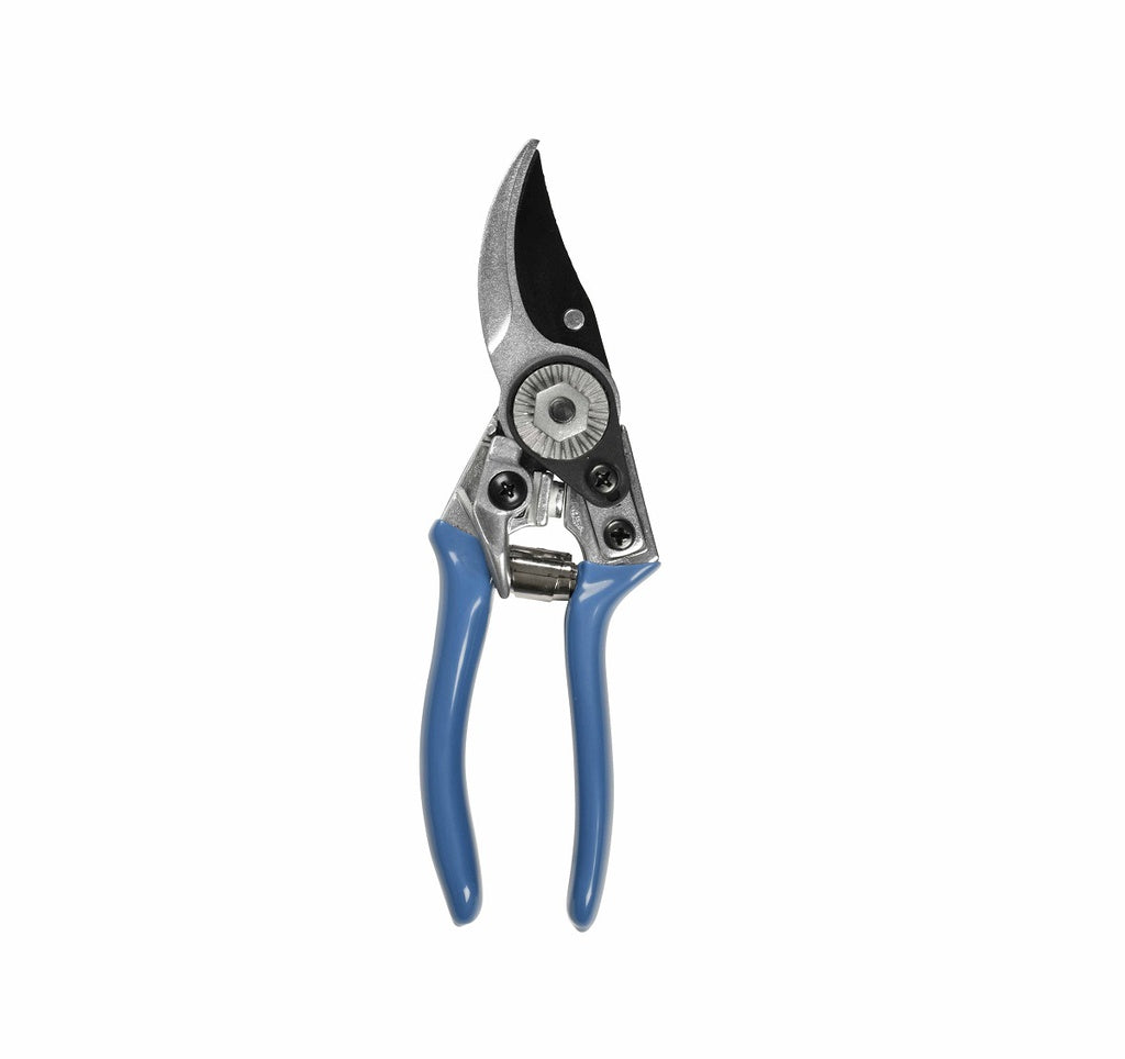 British Meadow Pocket Pruner And Holster Blue