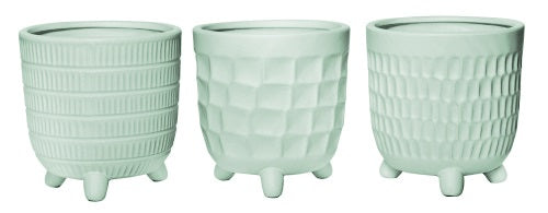 Kora Footed Pot - Sage