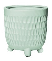 Kora Footed Pot - Sage