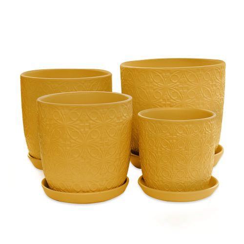 Kita Pot with Saucer - Matt Sunset