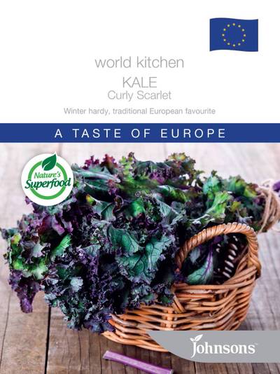 Seeds B World Kitchen Kale Curly Scarlet