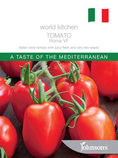 Seeds B World Kitchen Tomato Roma VF