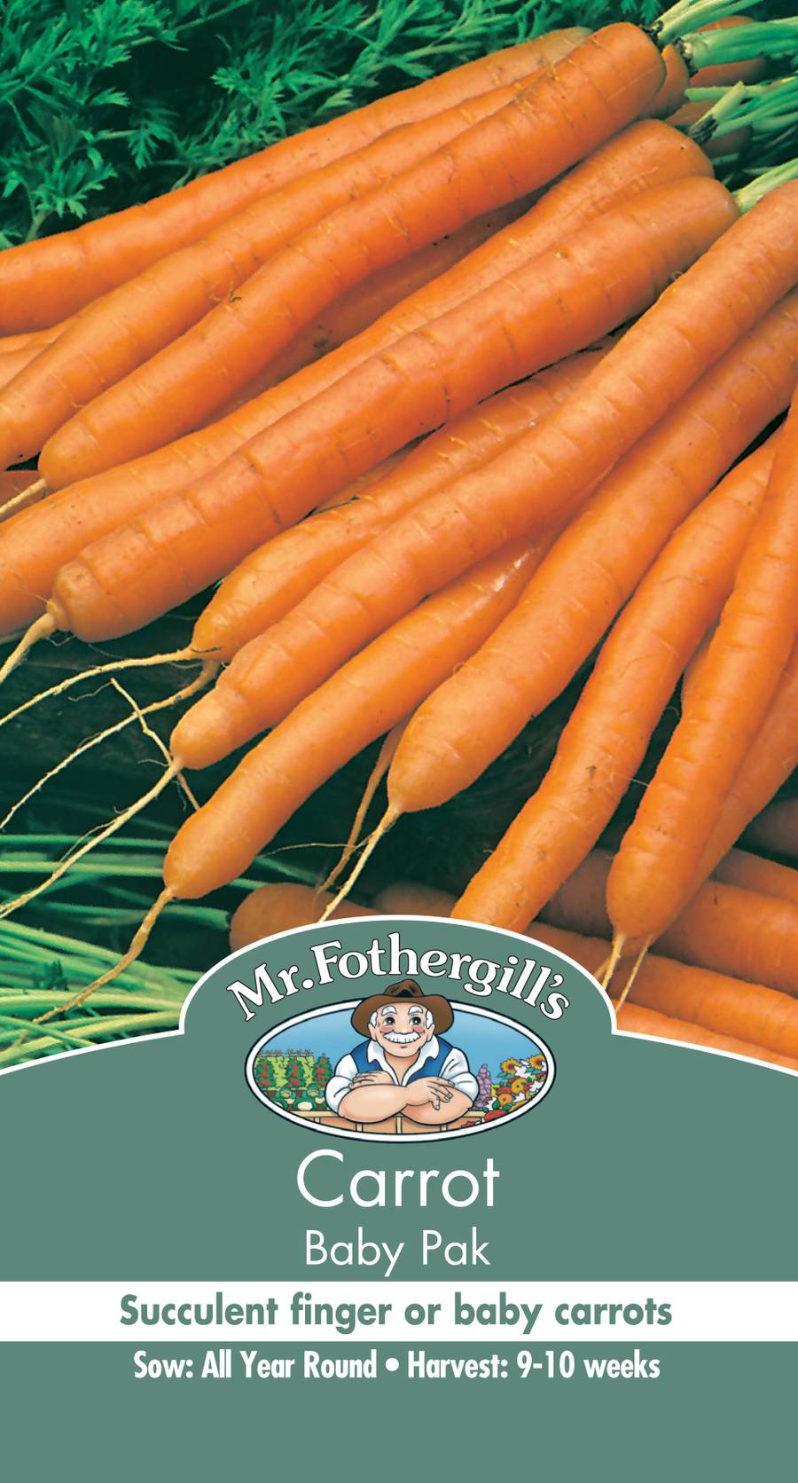 Seeds C Carrot Baby Pak