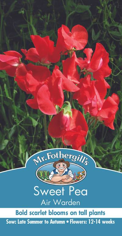 Mr Fothergill's - Sweet Pea Air Warden Seeds