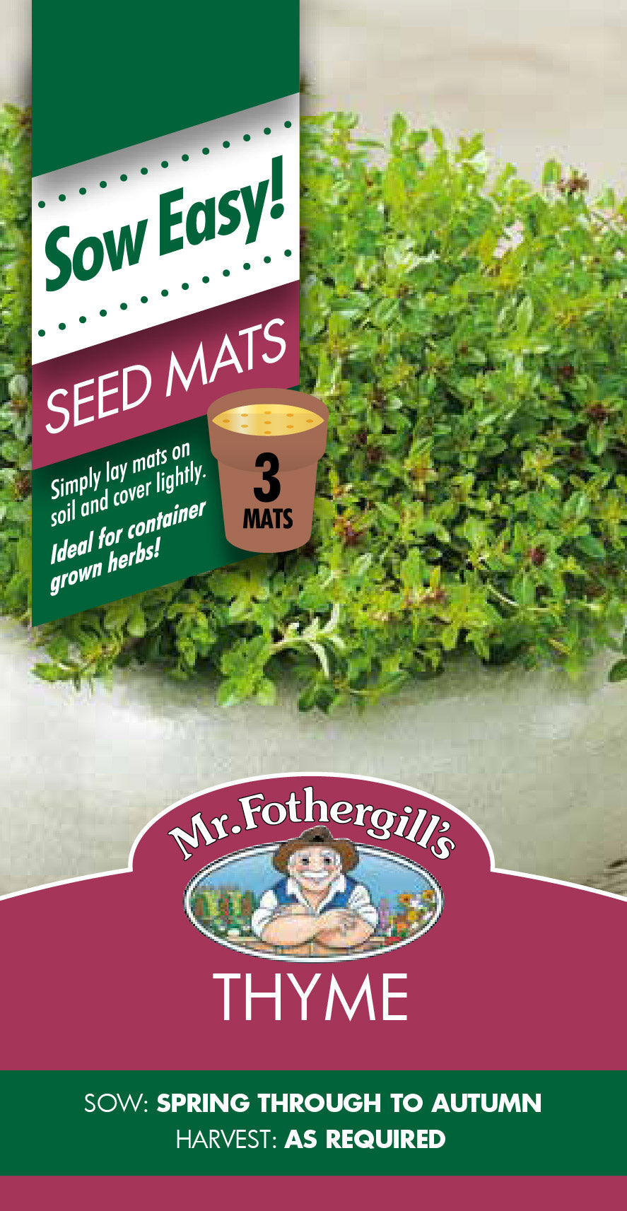 Seeds C Thyme Seed Mat