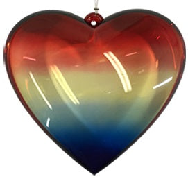 Acrylic Rainbow Heart