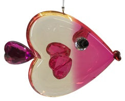 Acrylic Heart Fish