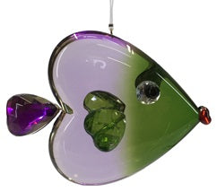 Acrylic Heart Fish