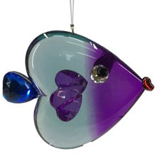 Acrylic Heart Fish
