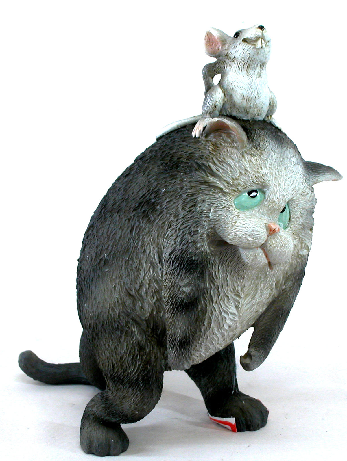 Crestfallen Cat With Mouse