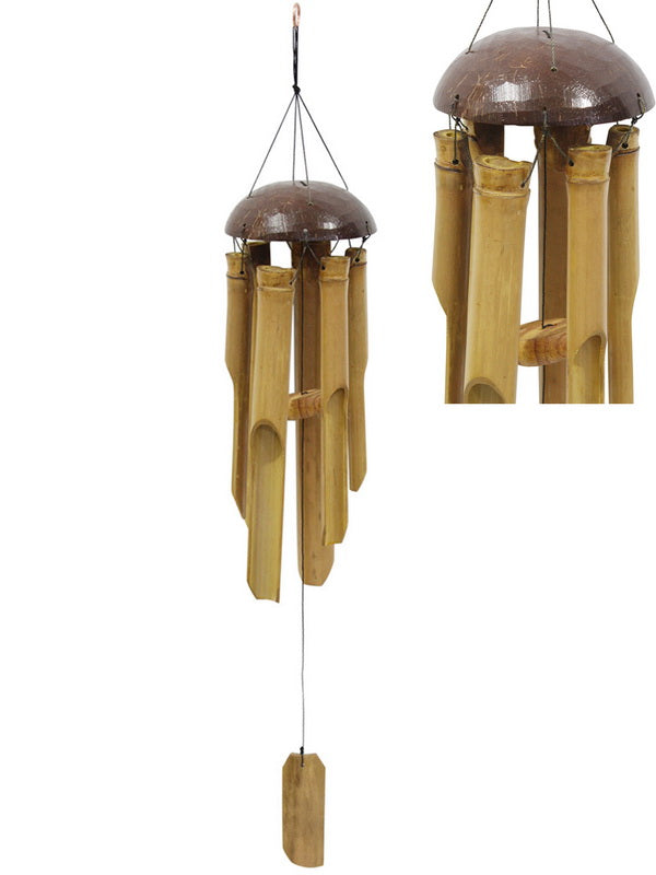 Wind Chime Bamboo Coconut Top