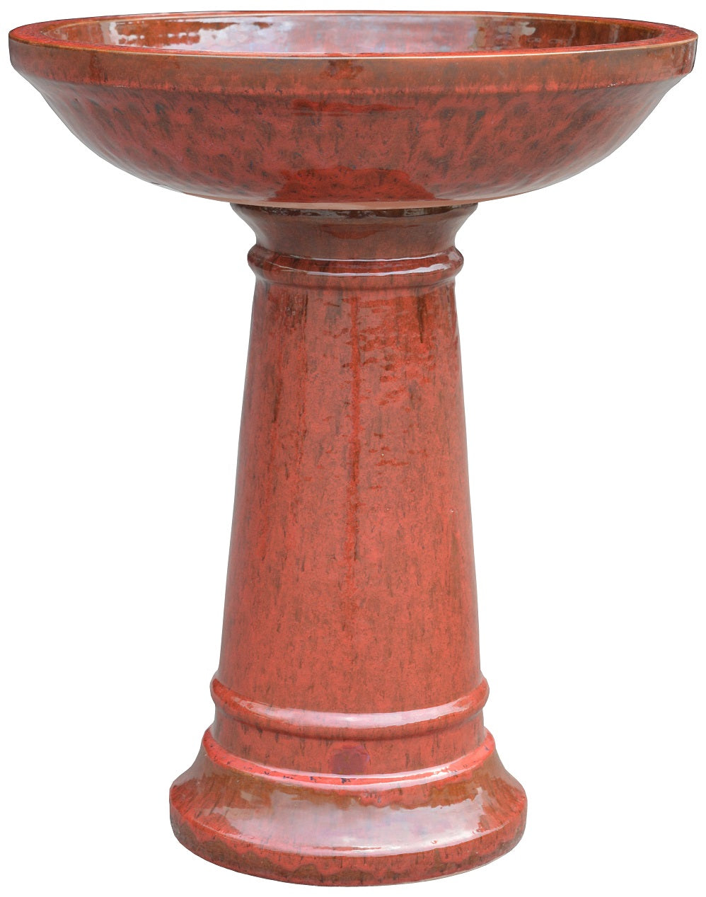 Grafton Birdbath Red