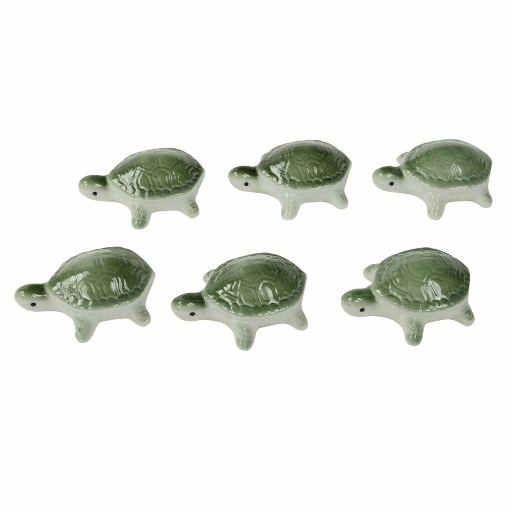 Green And White Turtle