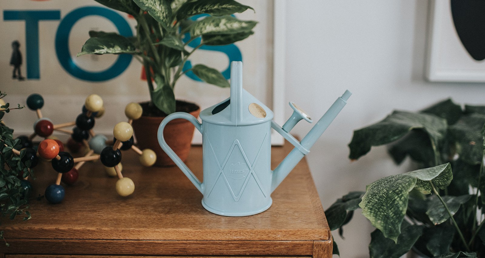 Bartley Burbler Watering Can Duck Egg Blue