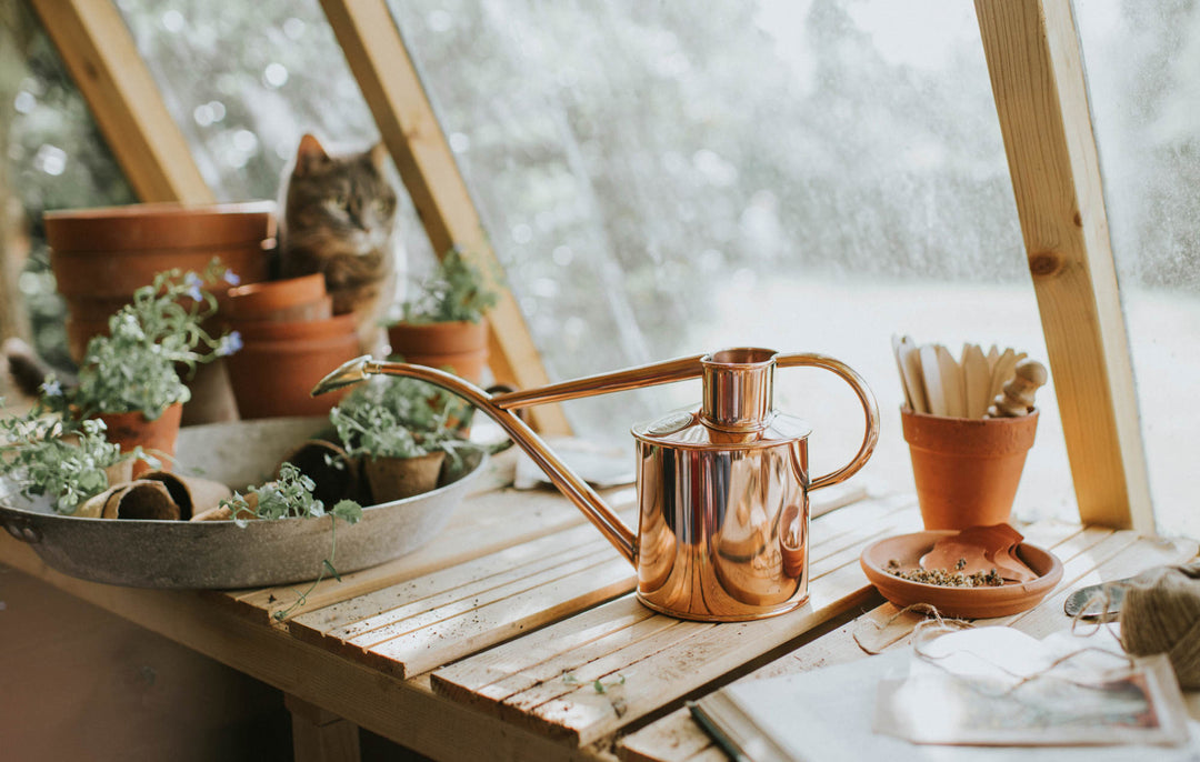 Rowley Ripple Watering Can Copper