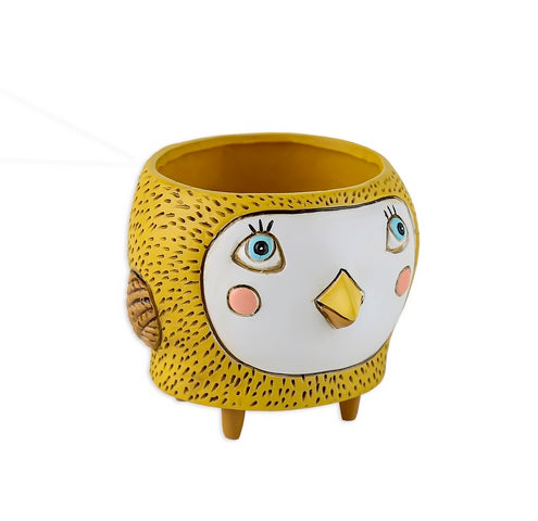 Allen Designs Planter - Baby Birdie - Yellow
