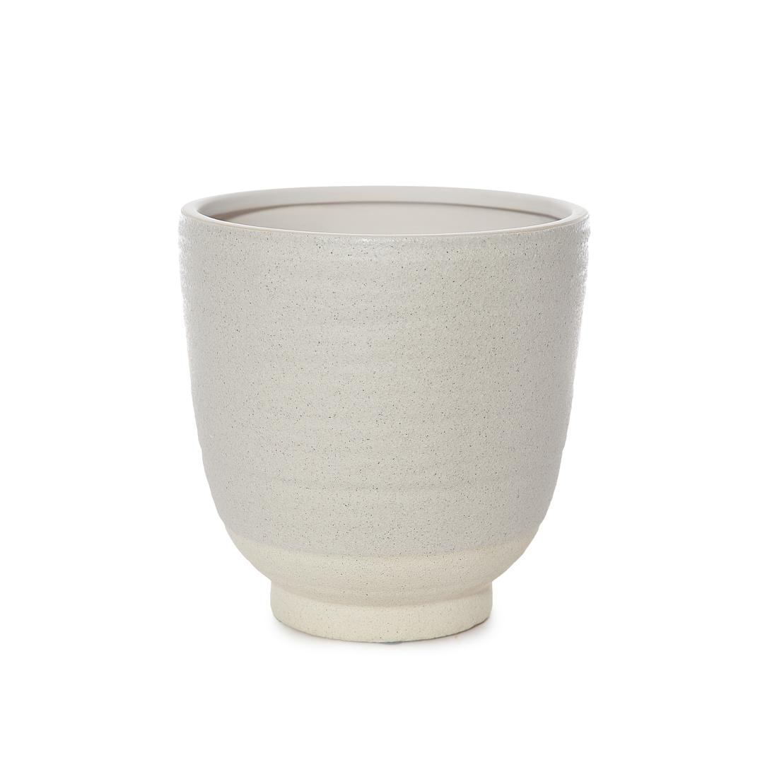 Riba Cover Pot White