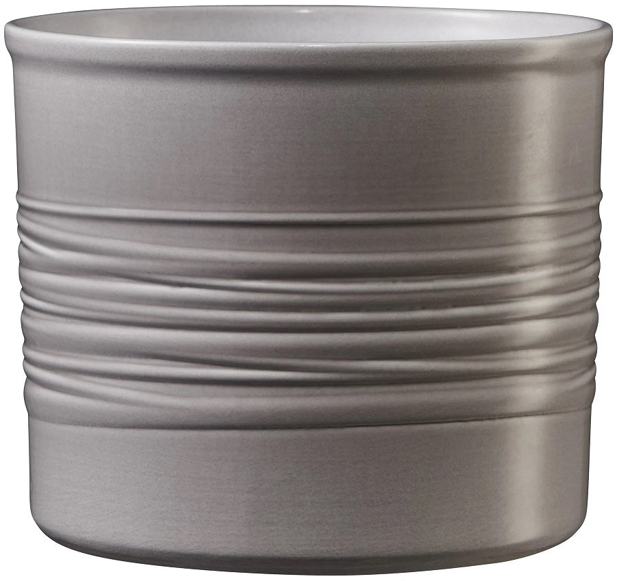 Laos Cover Pot Warm Grey