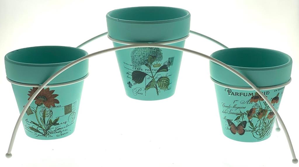Three Arch Planter Blue
