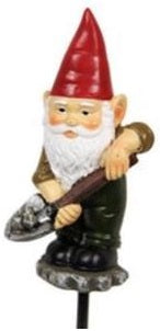 Gnome Garden Stake