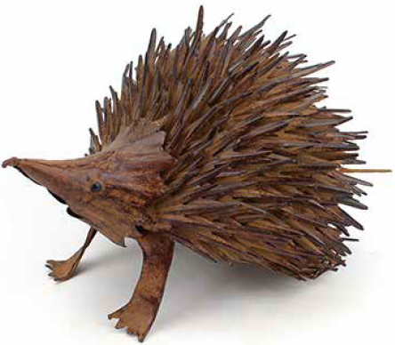 Rusty Metal Echidna
