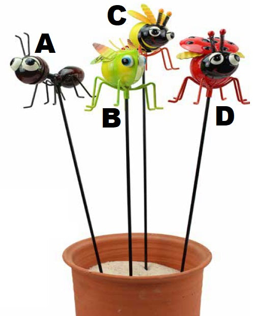 Garden Insect On A Stake