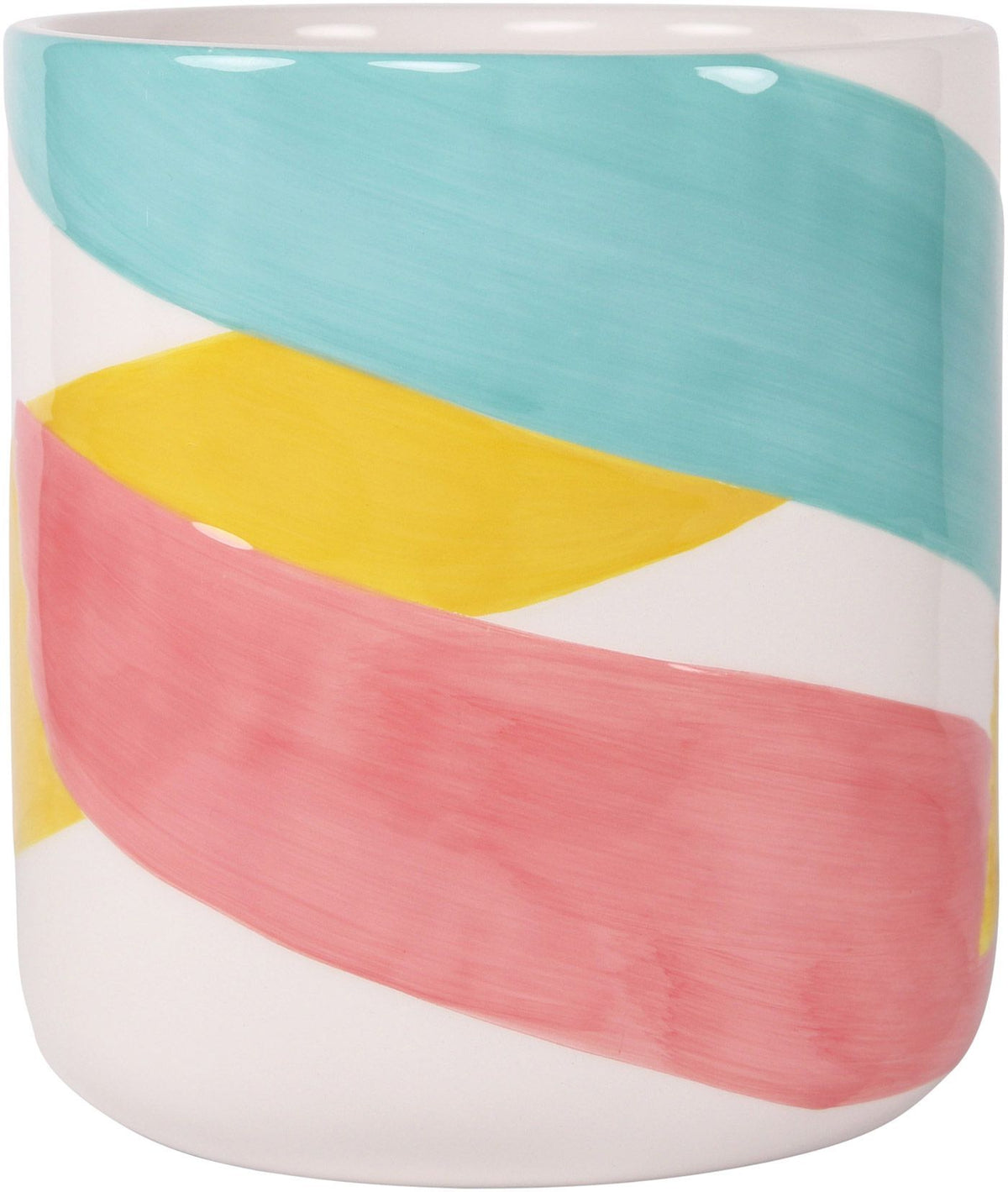 Brush Stroke Planter Multicolour