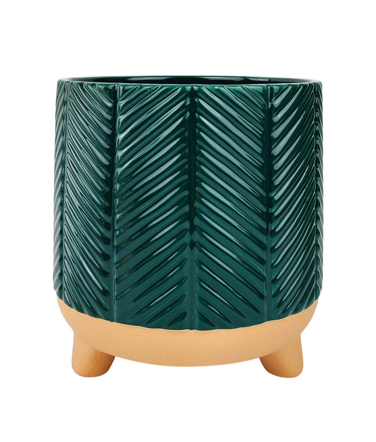 Zari Planter Green