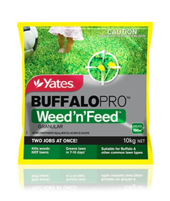 BUFFALO PRO WEED AND FEED GRANULAR
